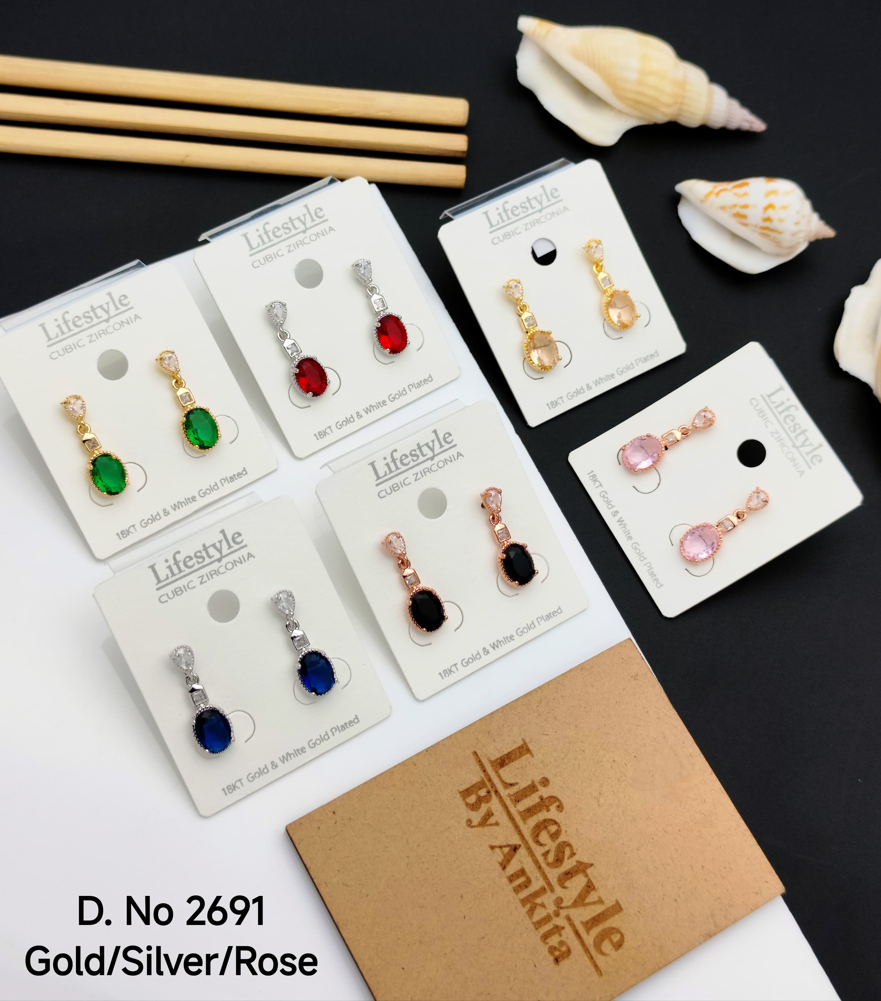 CZ Color Tops 2691